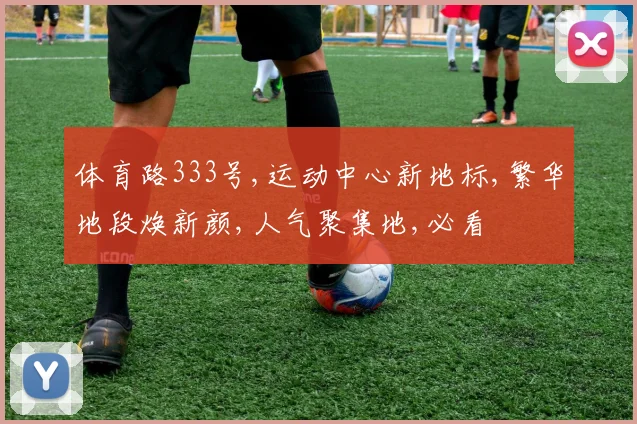 体育路333号,运动中心新地标,繁华地段焕新颜,人气聚集地,必看
